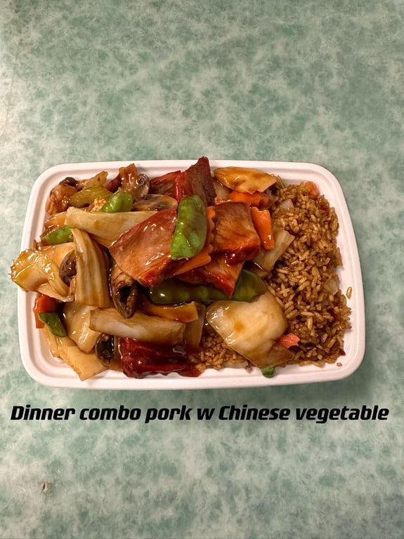 C 9. Pork w. Chinese Vegetables