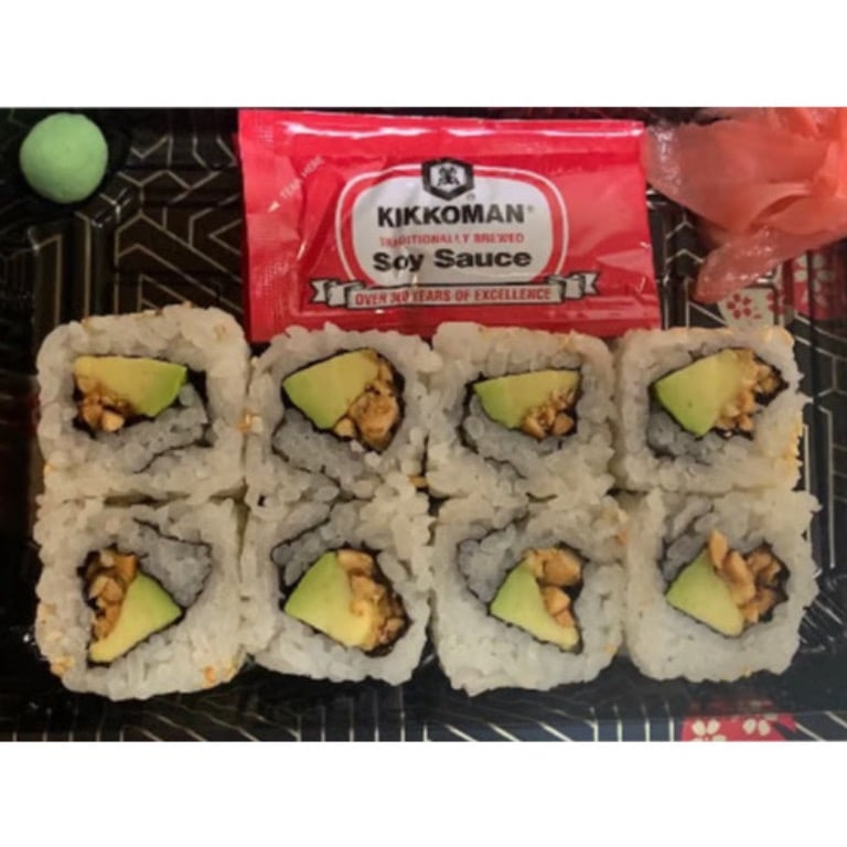 Peanut Avocado Roll
