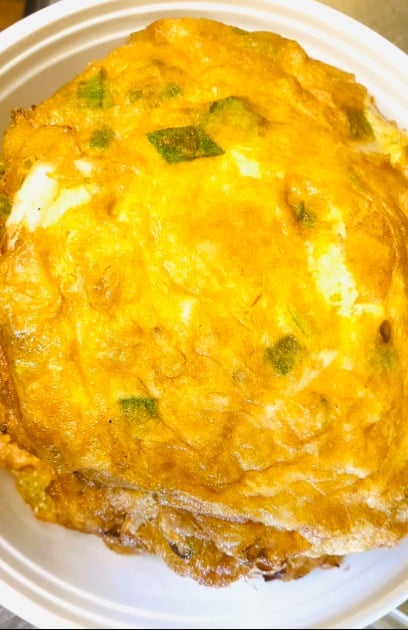 55. 菜蓉蛋 Vegetable Egg Foo Young