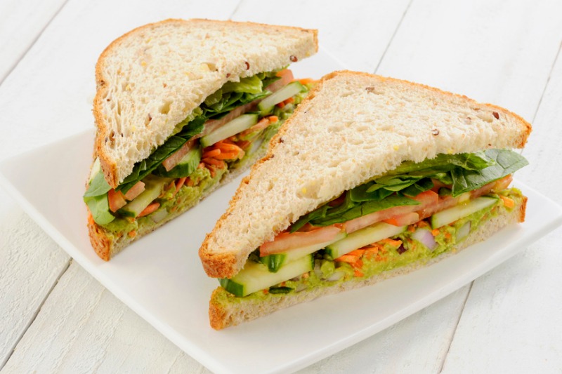 Vegetarian Sandwich Boxed Lunch