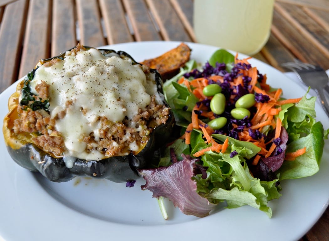 Turkey Stuffed Acorn Squash