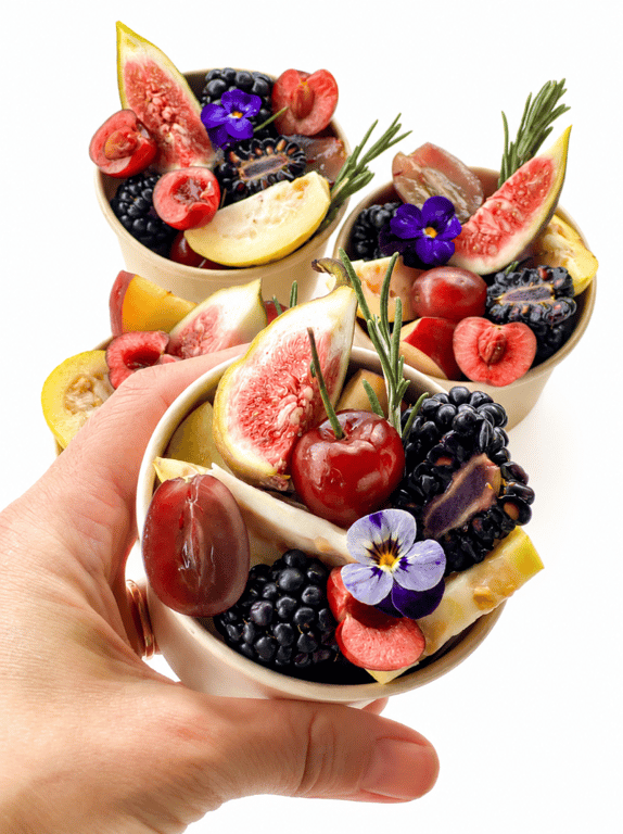 Mini-cups de fruits