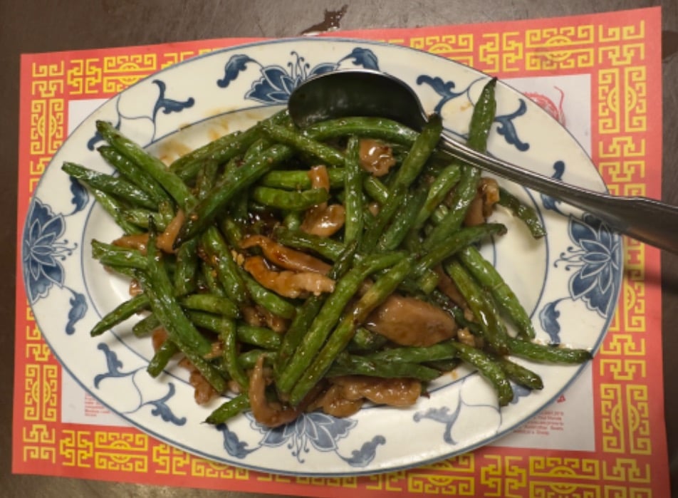 P4. Pork with Szechuan String Beans