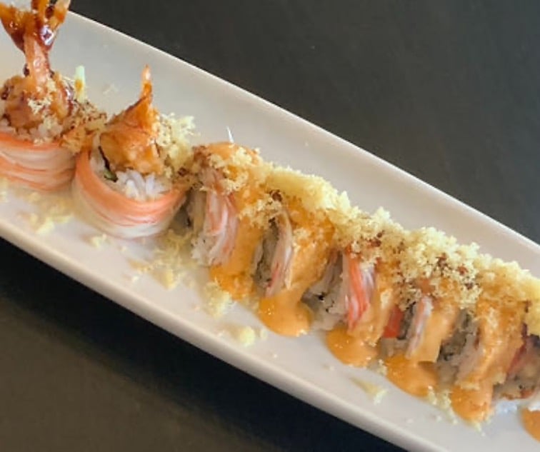 crunchy crab meat roll