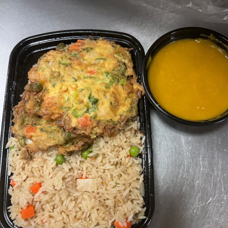 C 虾蓉蛋<br>C31. Shrimp Egg Foo Young (2 Patties)
