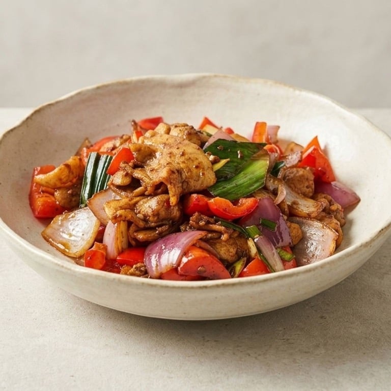 T3. 中式回锅肉 Twice Cooked Pork