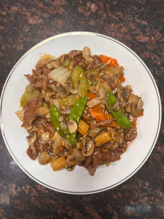 107. Beef w. Mushroom