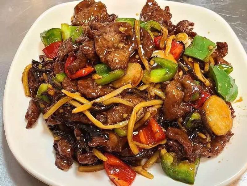 H5. Beef with Garlic Sauce