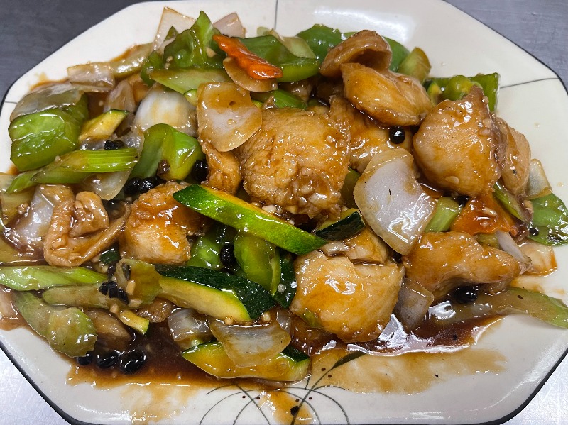 Fish Fillet with Black Bean Sauce