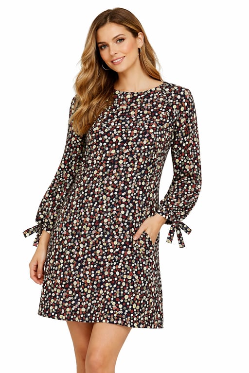 Ada Gatti Ladies Dress - Multicolor