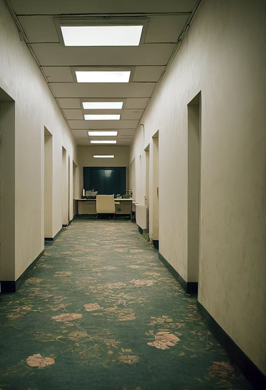 prompthunt backrooms, the complex found footage, the complex, liminal