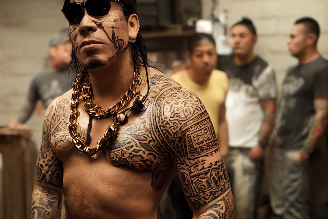 Mexican Gangster Tattoo