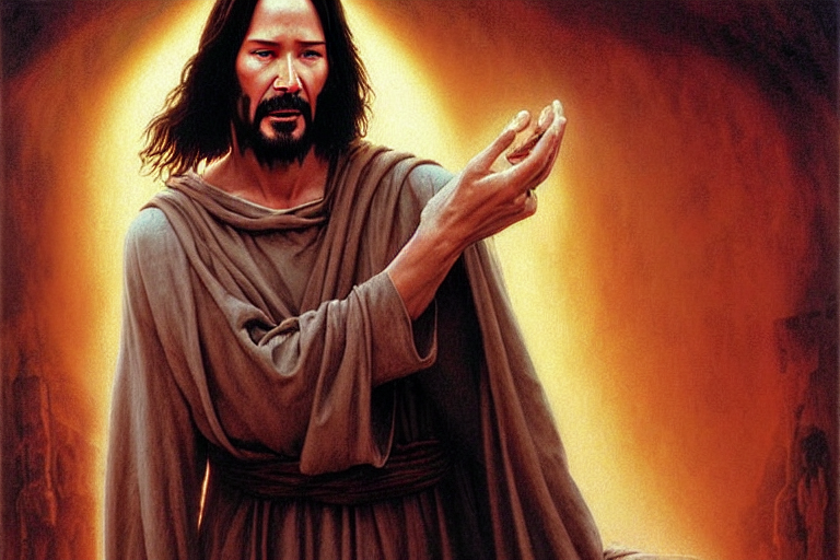 Keanu Reeves Jesus
