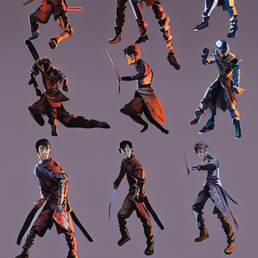 Ninja Warrior Concept Art
