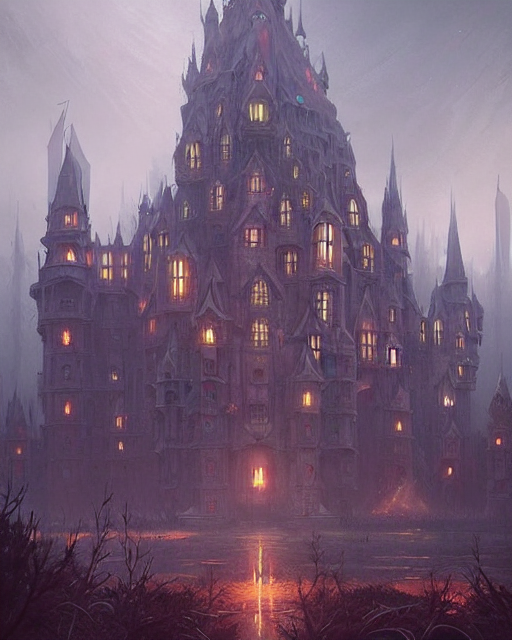 Fantasy Castle Concept Art