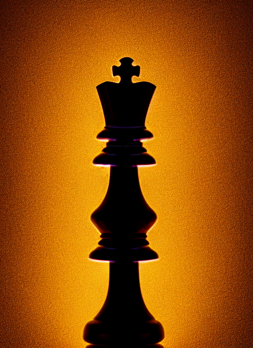 prompthunt: realistic night and queen chess pieces, cinematic