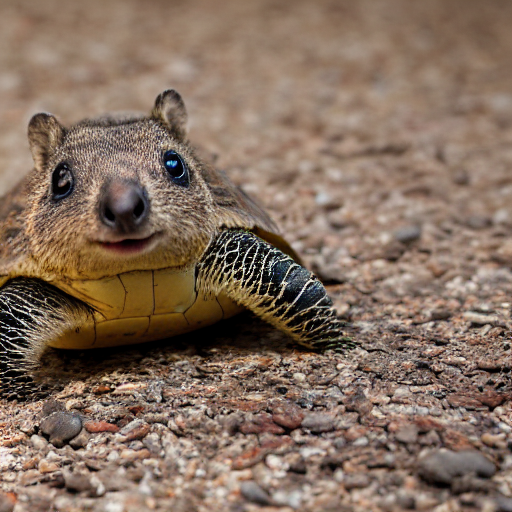 prompthunt: quokka turtle hybrid, bold natural colors, national geographic  photography, masterpiece, in - frame, canon eos r 3, f / 1. 4, iso 2 0 0, 1  / 1 6 0 s, 8 k, raw, unedited, symmetrical balance
