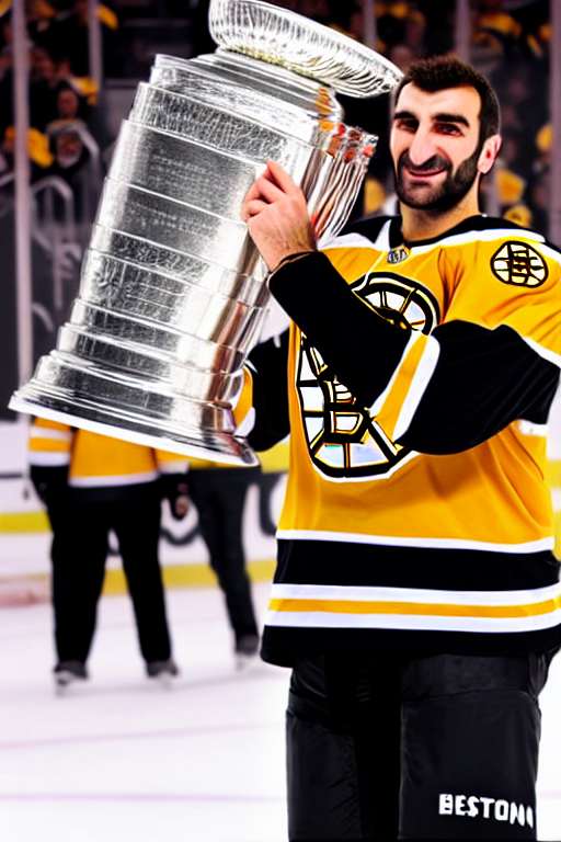 Patrice Bergeron Raising the Stanley Cup Editorial Stock Photo - Image of  national, trophy: 21486023