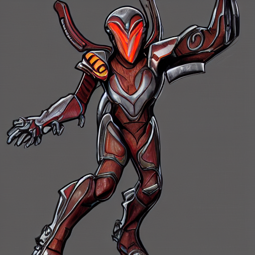 prompthunt Quake 3 arena concept art of Visor drawn by Scott