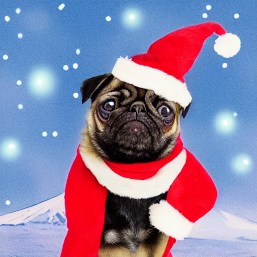 Pug hotsell christmas costume