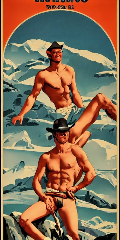 A Man In Underwear by Homoerotic Art