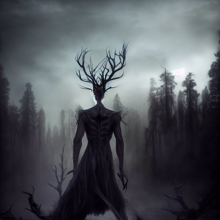 prompthunt Powerful Male Archfey elf, Dark, Evil, High Fantasy