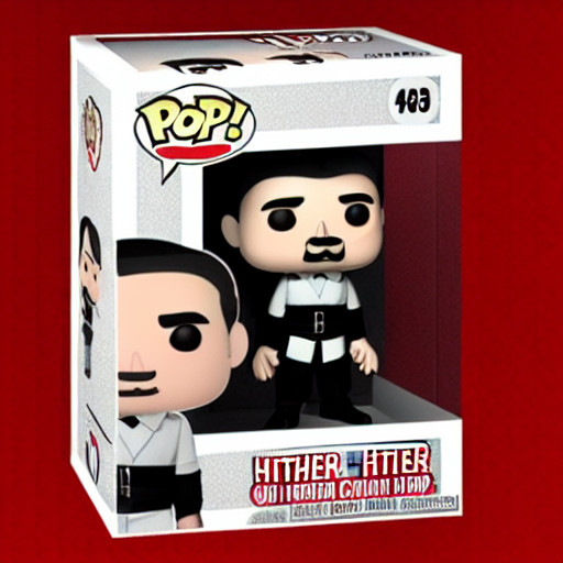 prompthunt: hitler as a funko pop