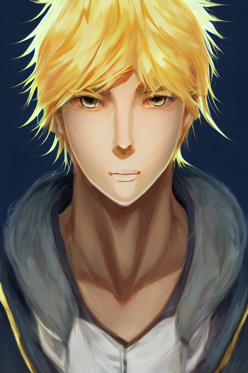 Male Anime Characters With Blonde Hair