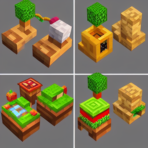 prompthunt: Continuation of my resource pack 3D foods! #Minecraft #lowpoly  #pixelart #Blockbench #3dart