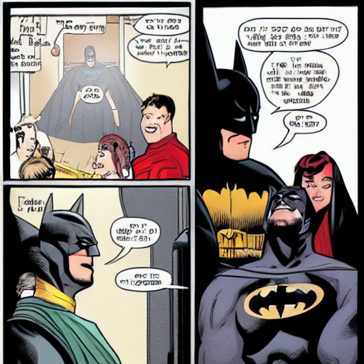prompthunt: batman seeing his parents again