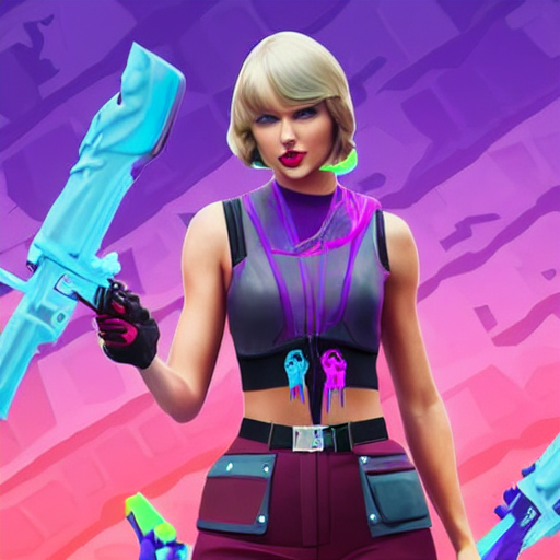 prompthunt: Taylor swift in Fortnite