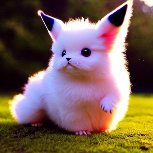 real life pokemon, cute!!!, adorable!!!, fluffy!!!, ultra realistic!!!, golden hour, sharp focus