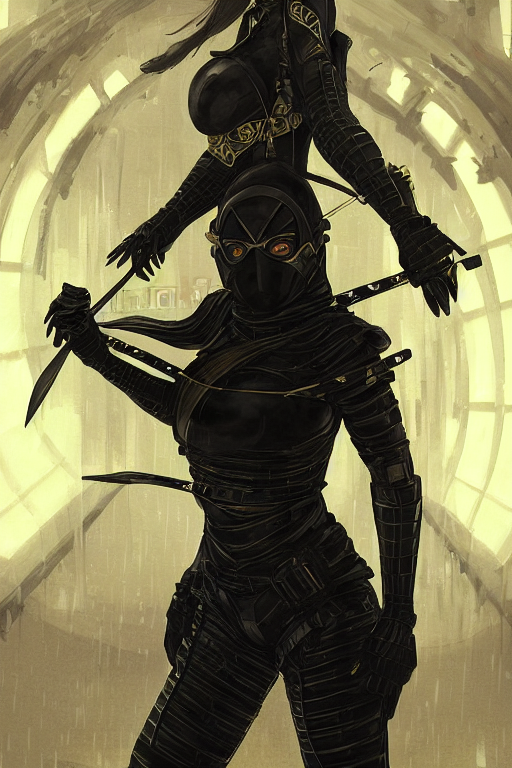 Ninja Fantasy Art