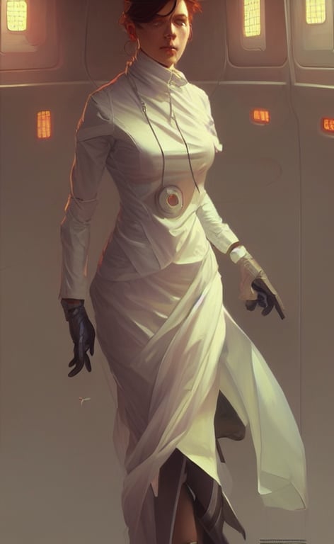 Sci fi top clothing concept