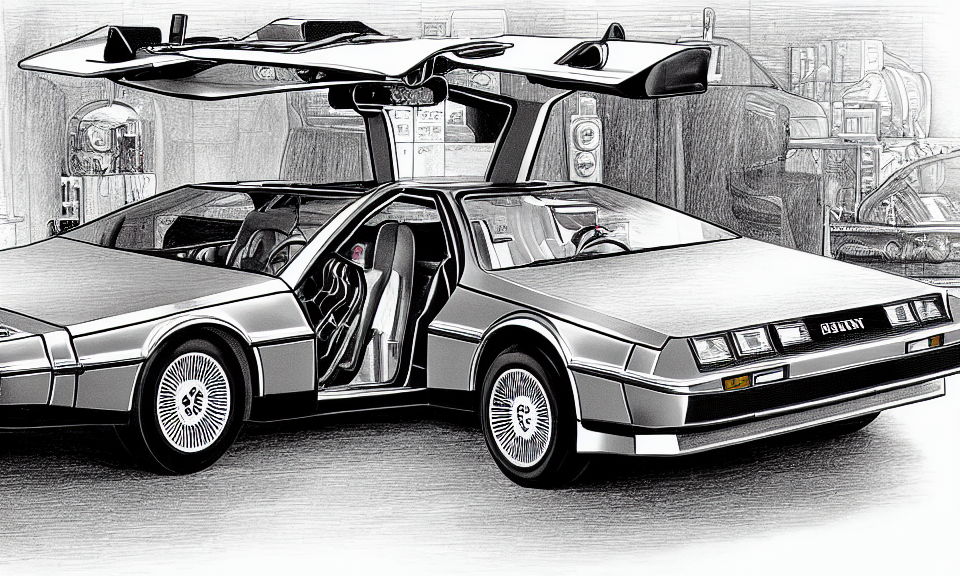 back to the future drawing