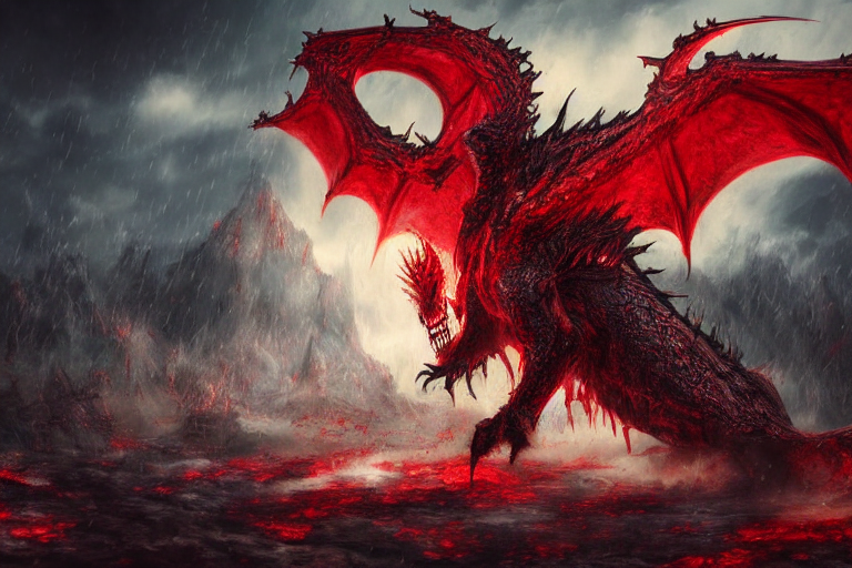 Blood Raining From The Sky