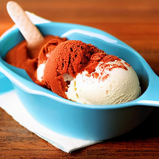 prompthunt baked bean ice cream