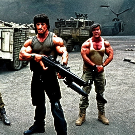 Rambo Vs Commando