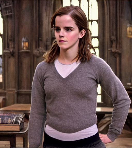 prompthunt: thicc Emma Watson in hogwarts, detailed body shape, cute Harry  Potter sportswear,