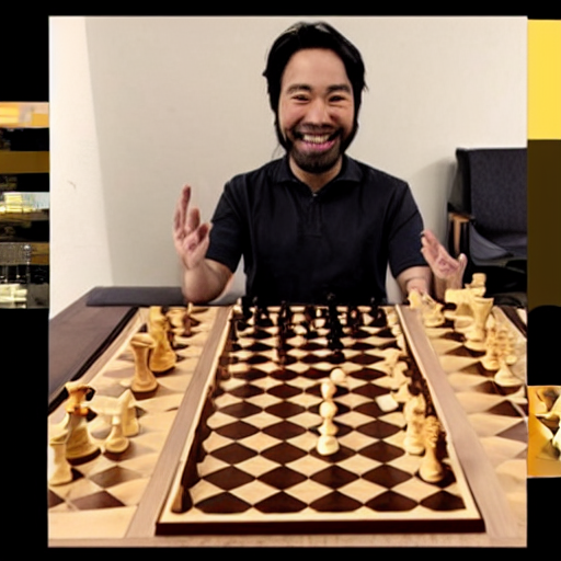 prompthunt: Hikaru!! Nakamura!! chess player twitch streamer