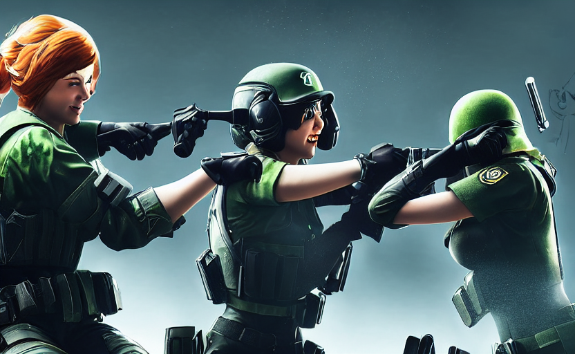 Rainbow six siege art deals