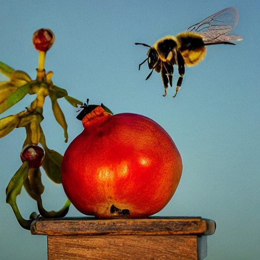 Dream Caused by the Flight of a Bee Around a Pomegranate a Second Before Awakening