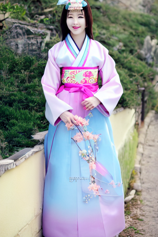 Pastel hanbok cheap