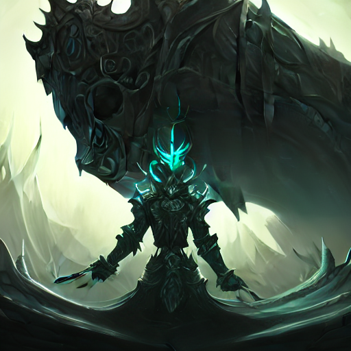 prompthunt The blade of the ruined king, digital illustration