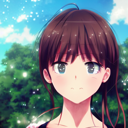 prompthunt: anime art very very beautiful cute girls doing cute things  trending on artstation pixiv makoto shinkai smiling super detailed eyes  symmetrical face visual novel