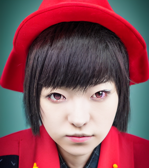 prompthunt: a professional portrait photograph of himiko yumeno from ...