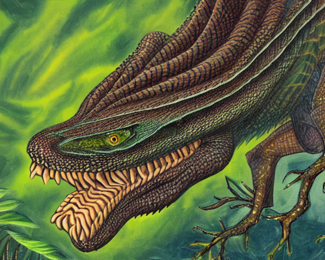 prompthunt langford's basilisk, art by national geographic