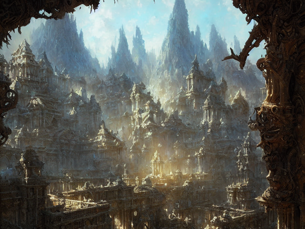 Fantasy City Concept Art