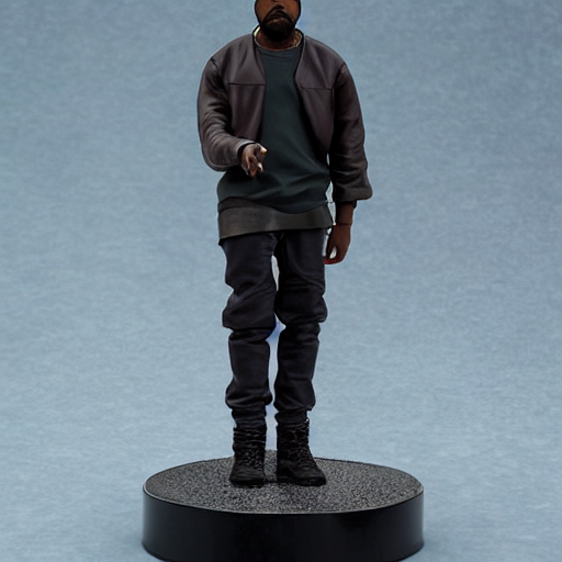prompthunt Kanye West action figure 5 points of articulation