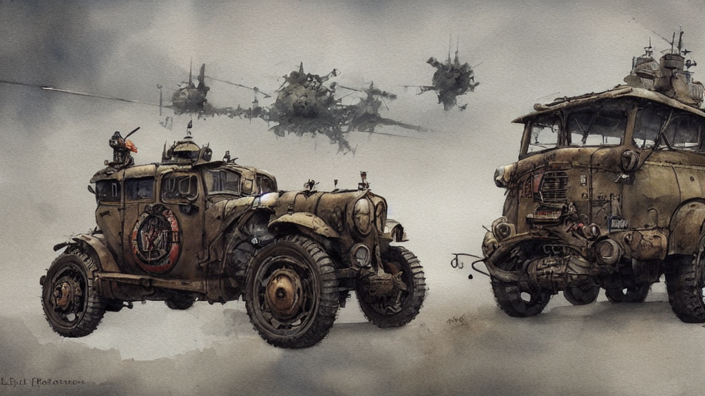 Dieselpunk Cars